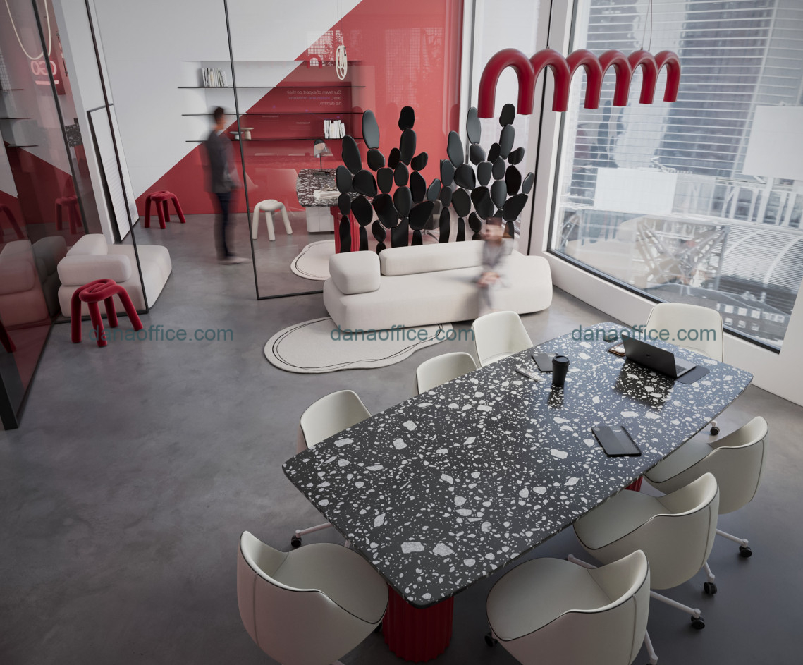 Thiết kế các khu vực tiếp khách ấn tượng