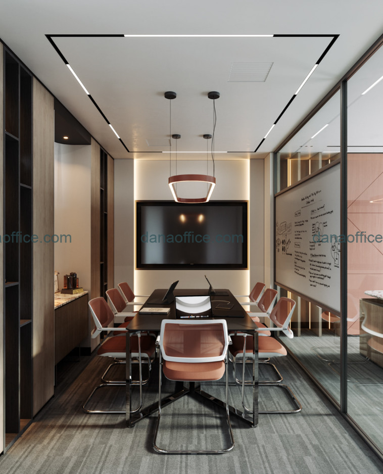 Bố trí thiết văn phòng diện tích nhỏ nhưng đầy đủ tiện nghi