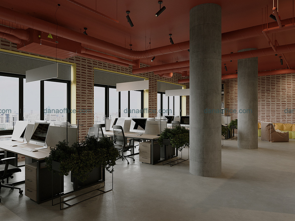 Bố trí cây xanh các góc khu vực