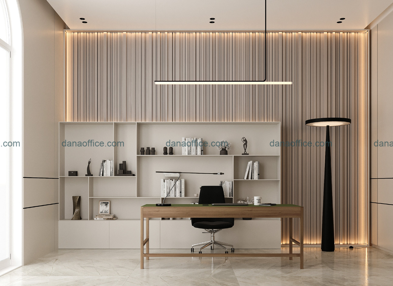 Mẫu thiết kế văn phòng 70m2 án tượng