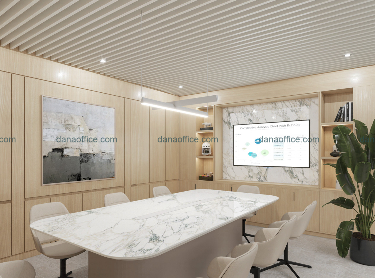 Bố trí phòng họp tiện nghi