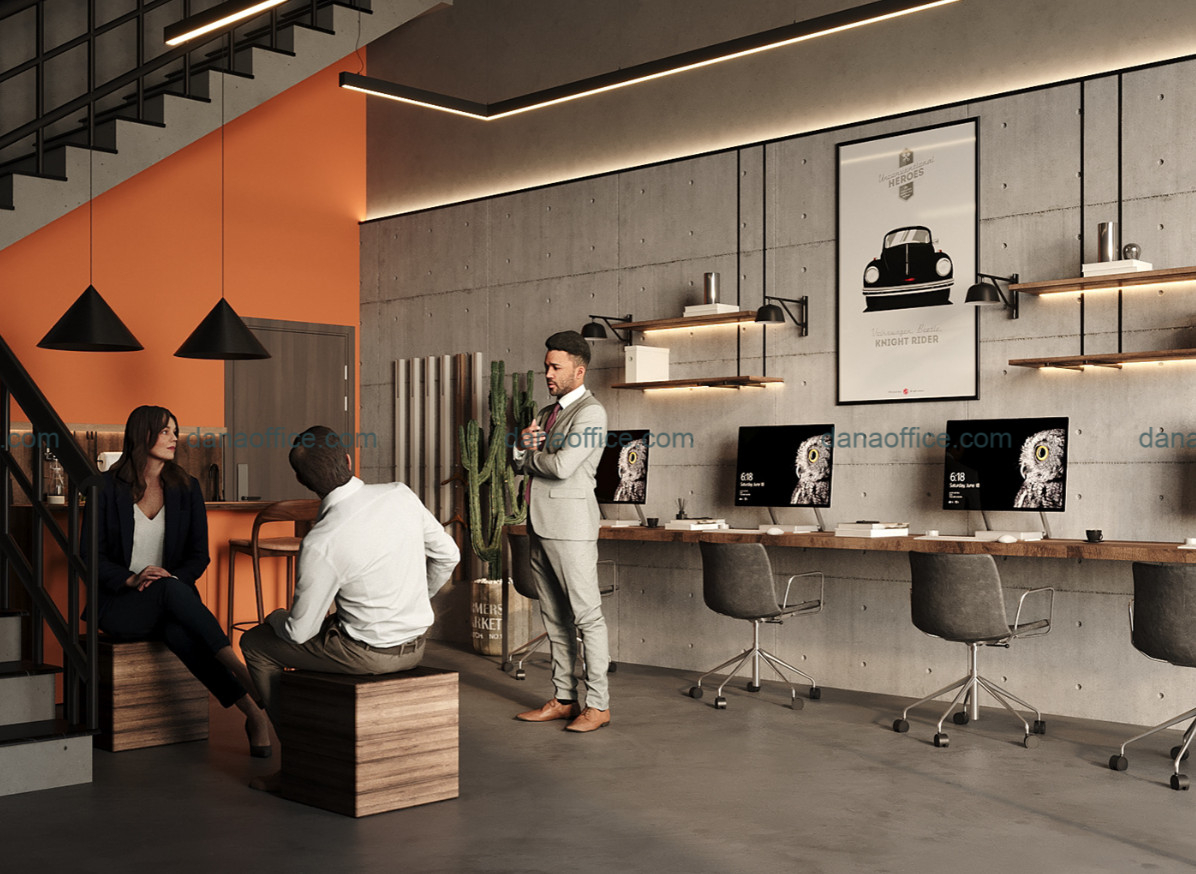 Thiết kế nội thất văn phòng 