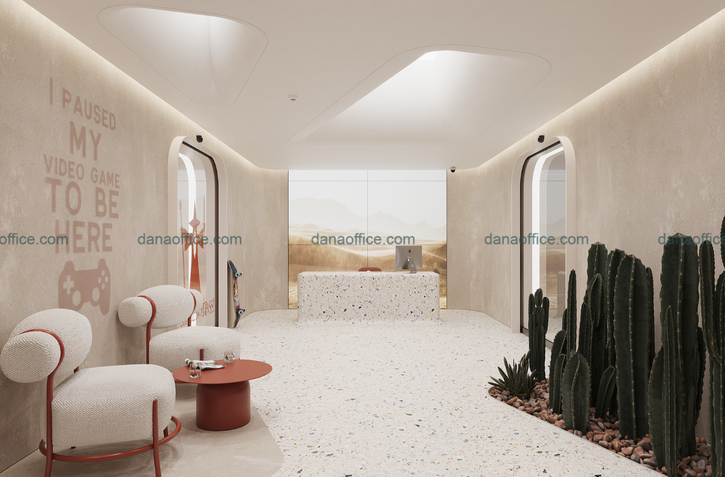 Thiết kế nội thất văn phòng ấn tượng