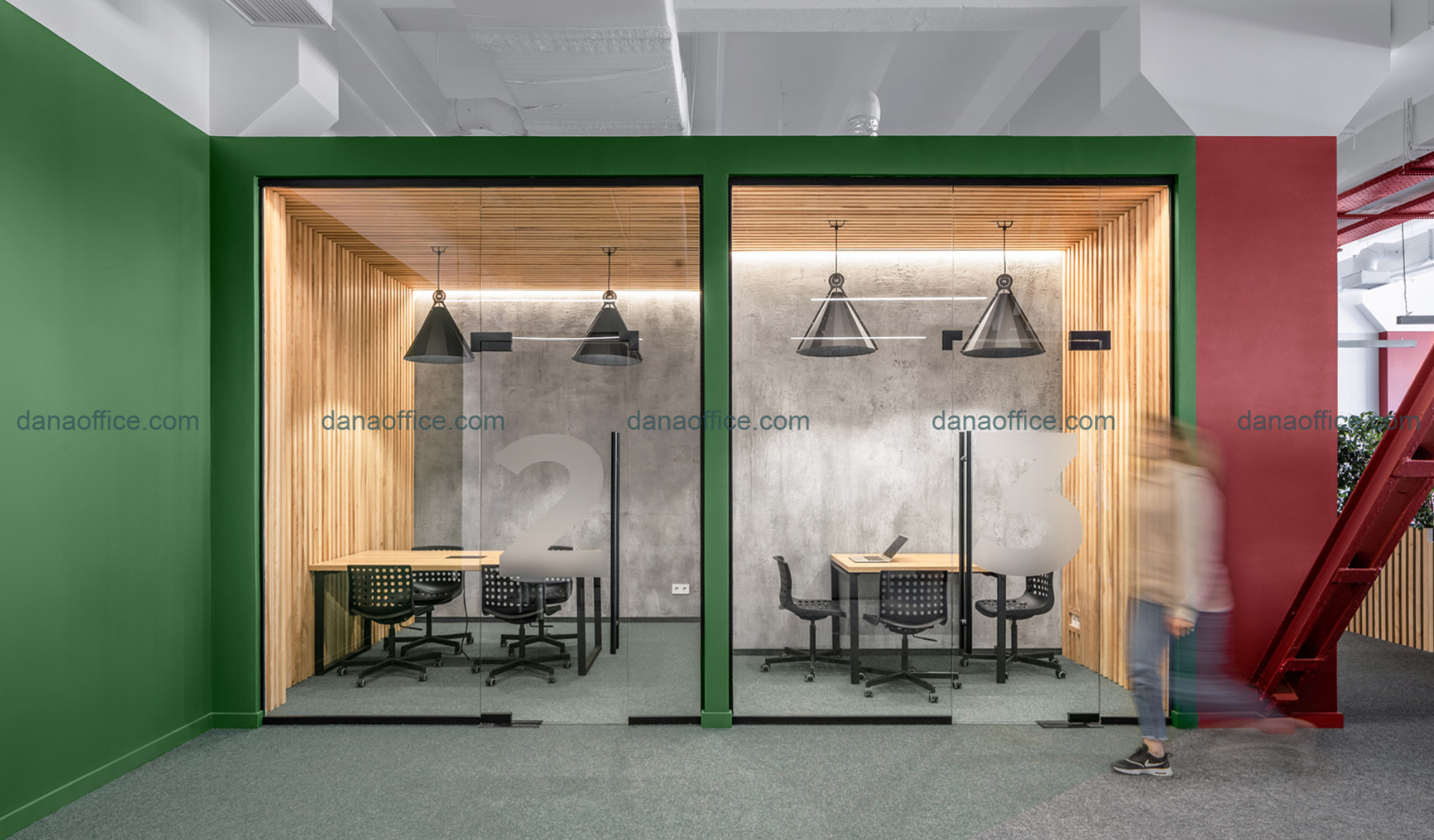 Phòng làm việc riêng tiện ích