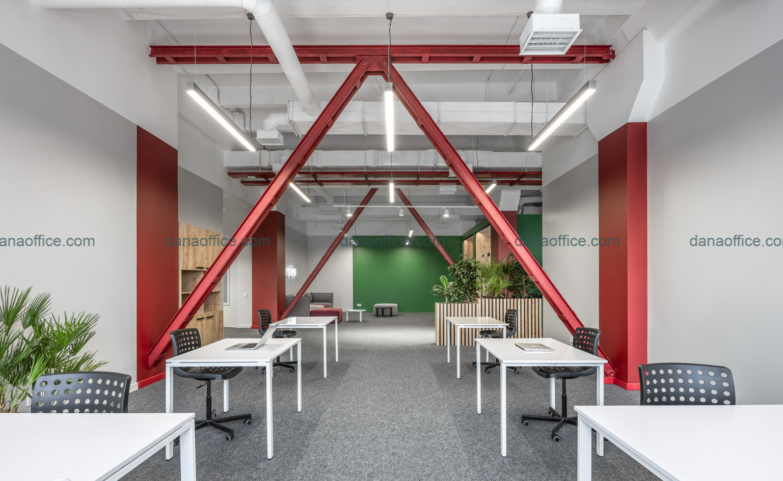 Phòng làm việc không gian mở