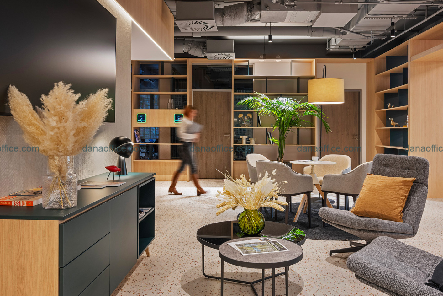 Khu vực làm việc chung phóng khoáng