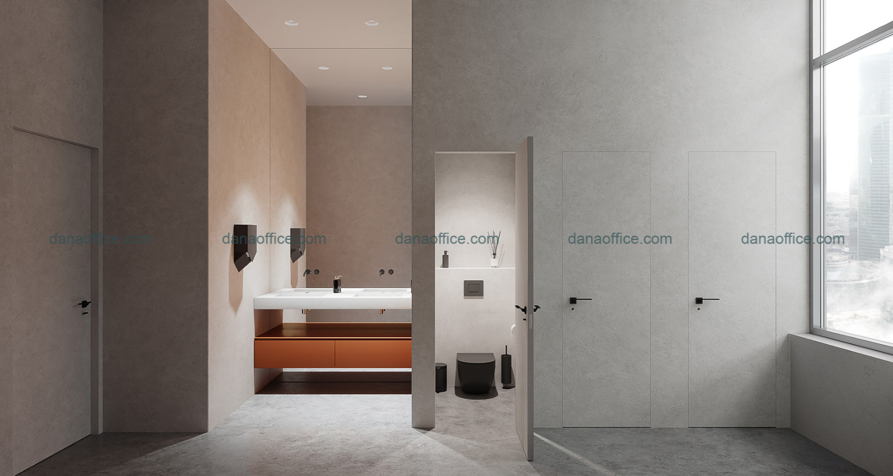 Khu vệ sinh văn phòng