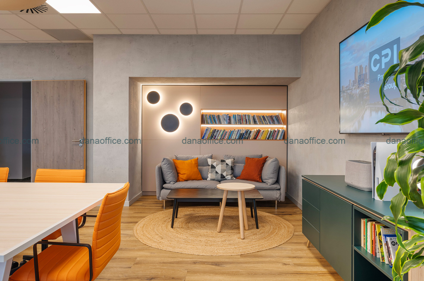 Mẫu thiết kế văn phòng ấn tượng