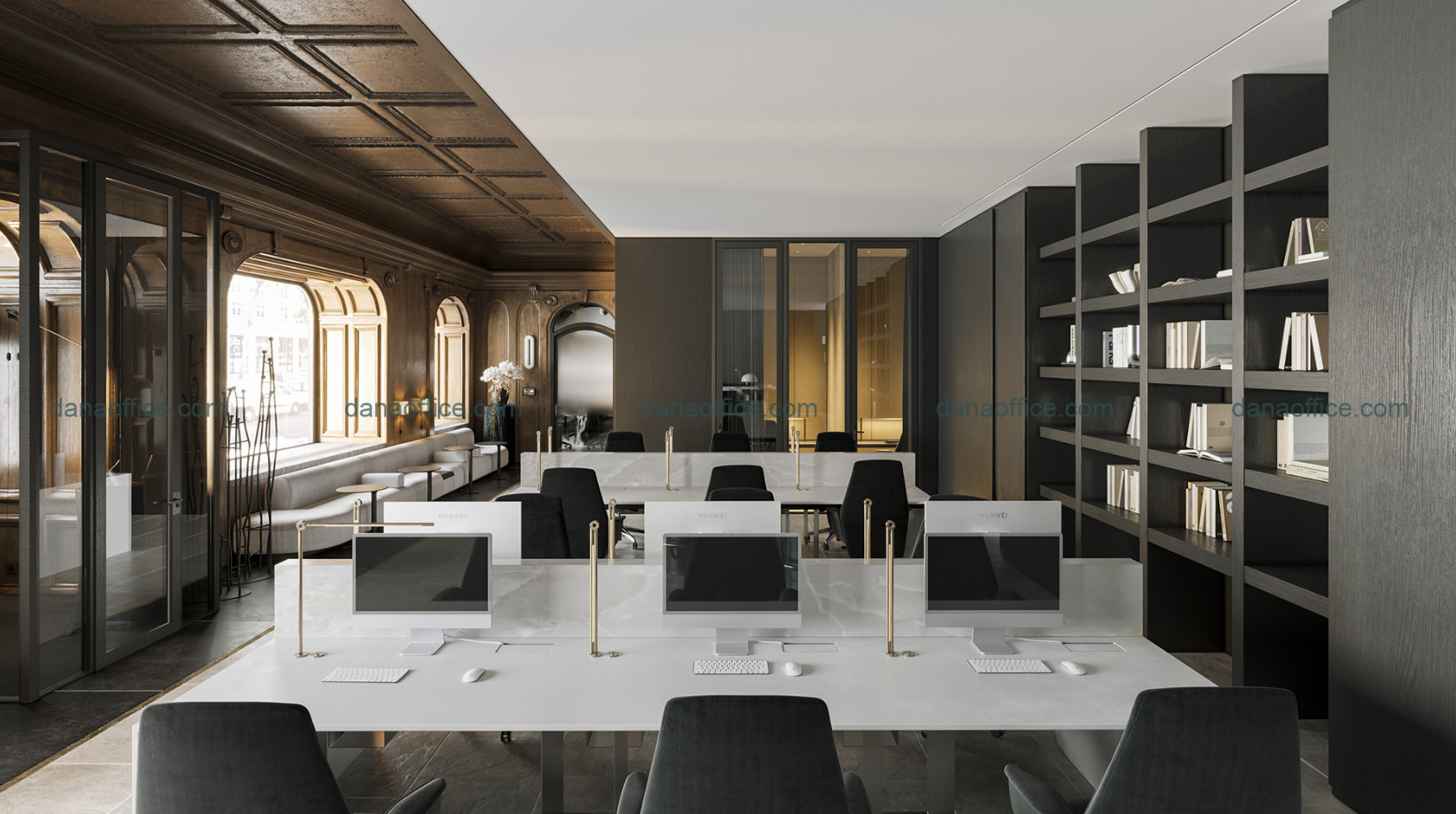 Thiết kế văn phòng 500m2 ấn tượng