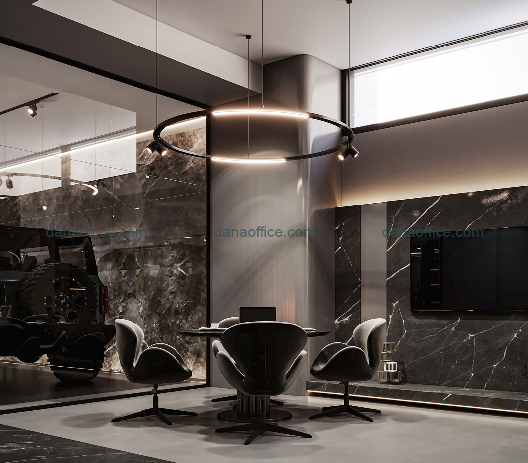 Thiết kế văn phòng 50m2 sang trọng