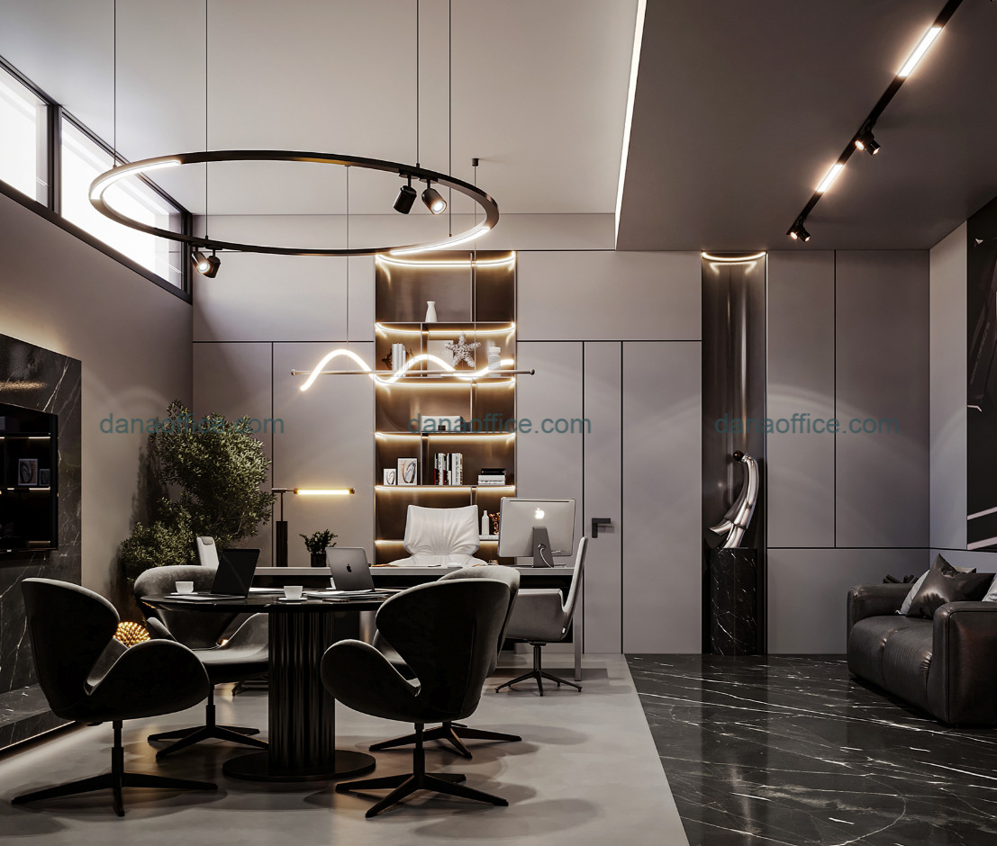 Phòng tiếp khách tiện nghi, sang trọng