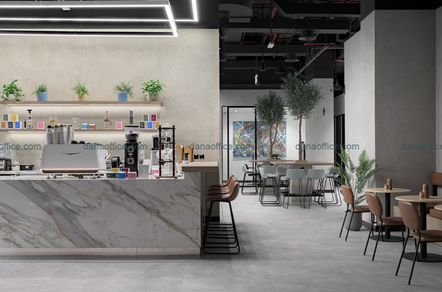 Những mẫu thiết kế văn phòng ấn tượng