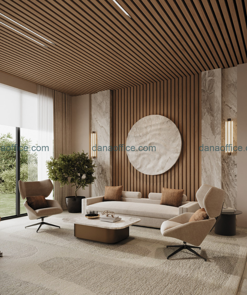 Bố trí nội thất kết hợp cây xanh