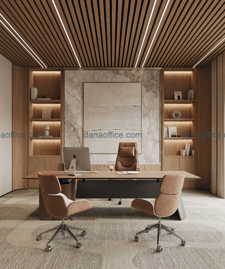 Nội thất văn phòng cao cấp, tiện nghi