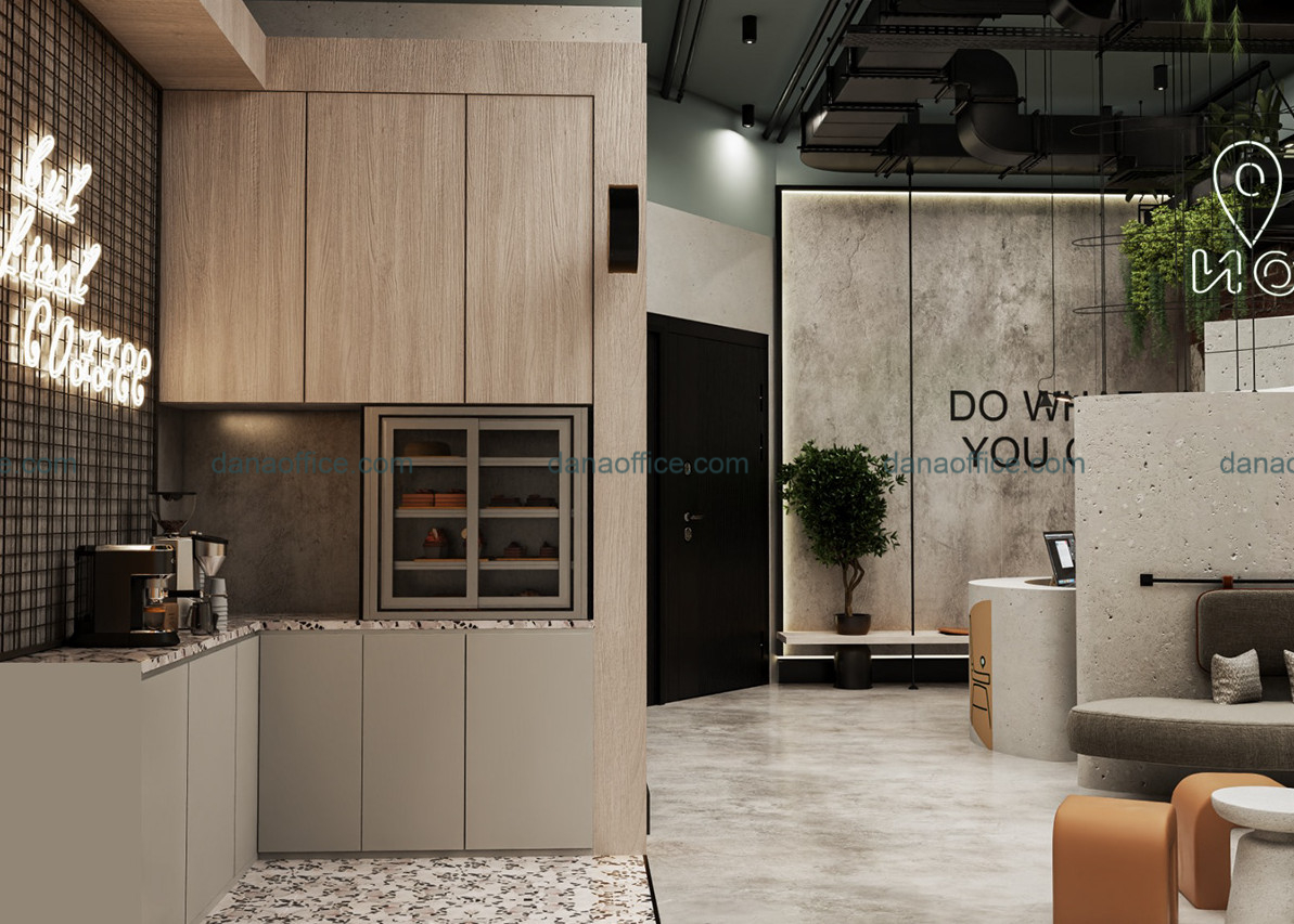 Khu vực pantry tiện nghi cho nhân viên