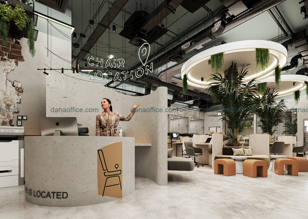 Những mẫu thiết kế văn phòng ấn tượng