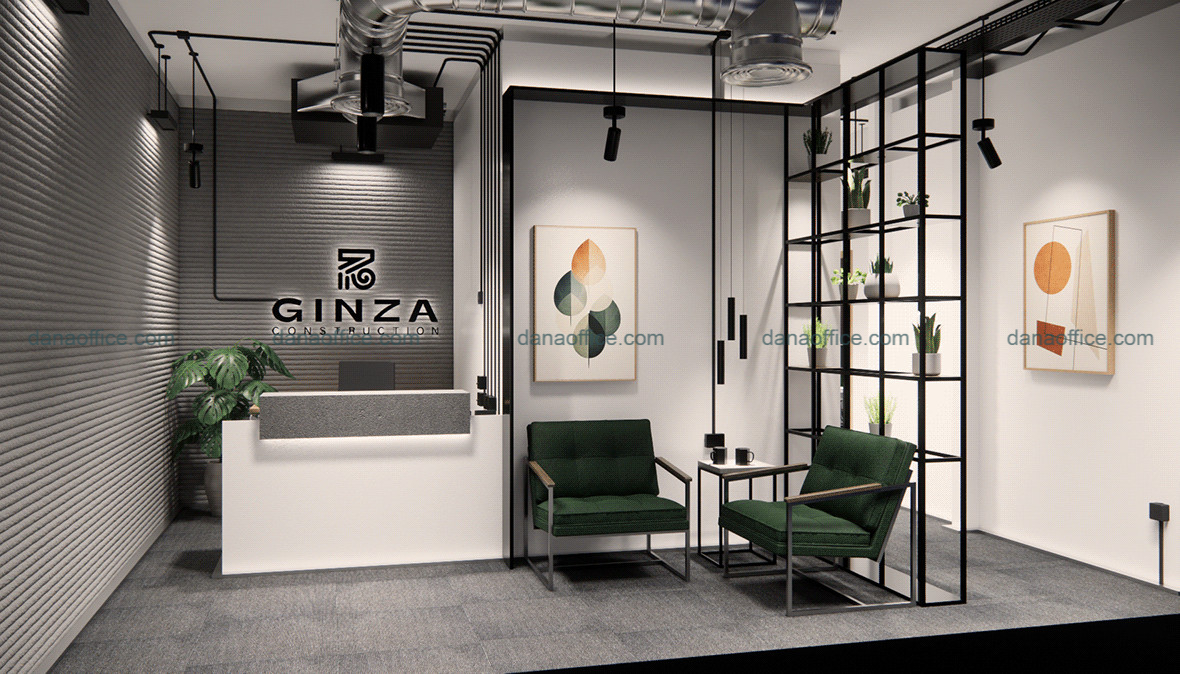 Khu vực quầy lễ tân ấn tượng