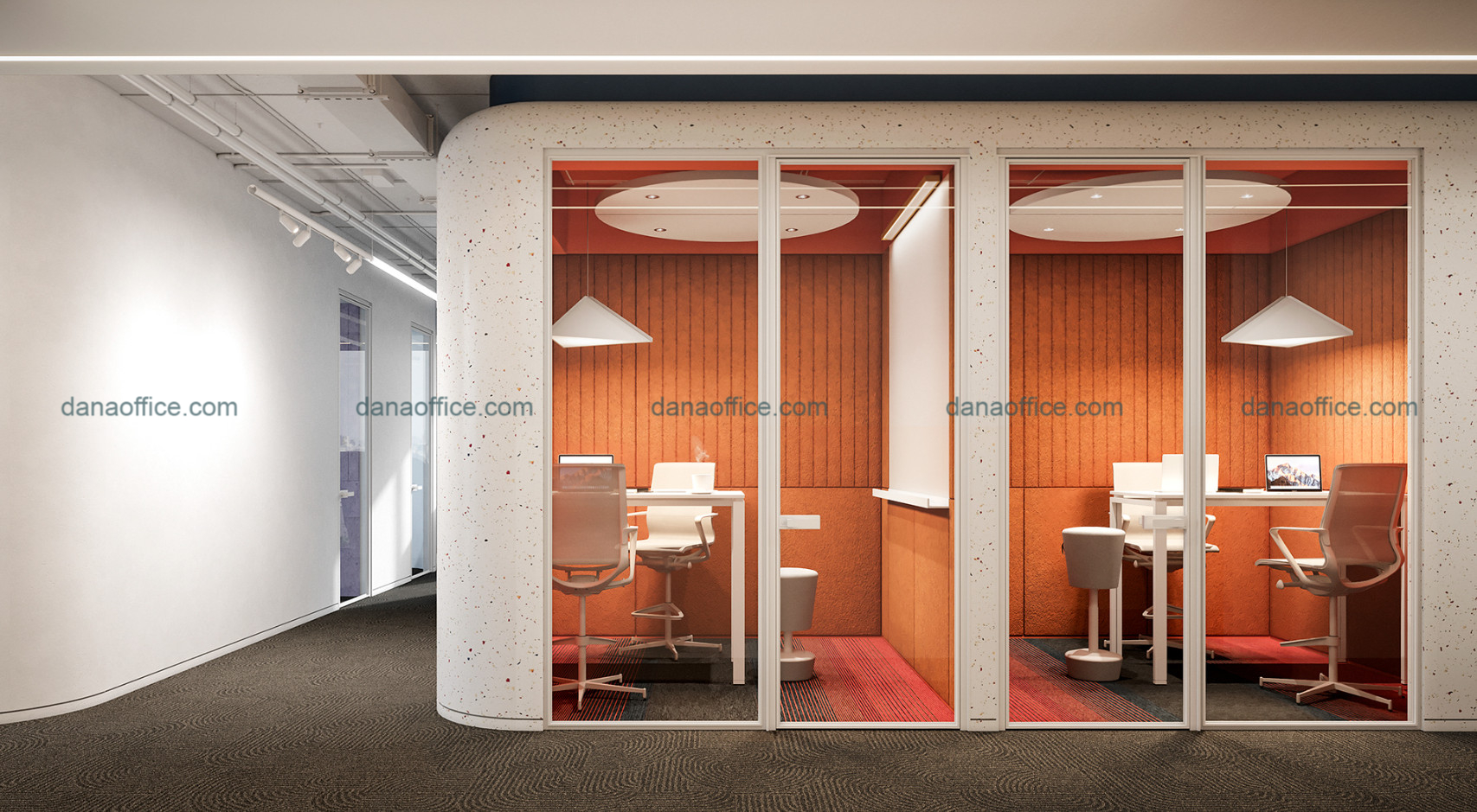 Phòng làm việc ấn tượng