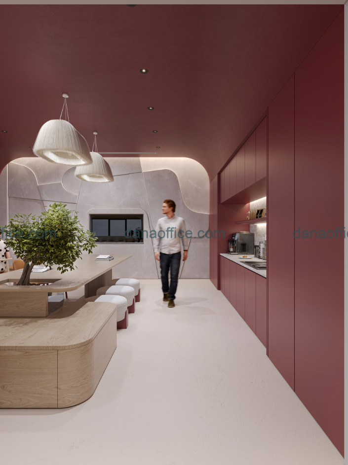 Lối đi sảnh chung rộng rãi