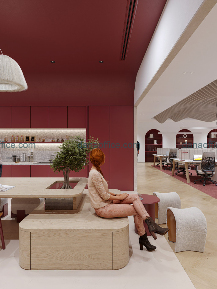 Kết hợp cây xanh mát mẻ