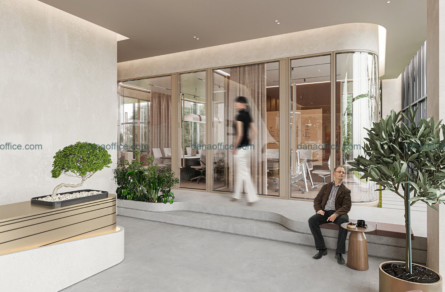 Bố trí cây xanh hợp phong thủy