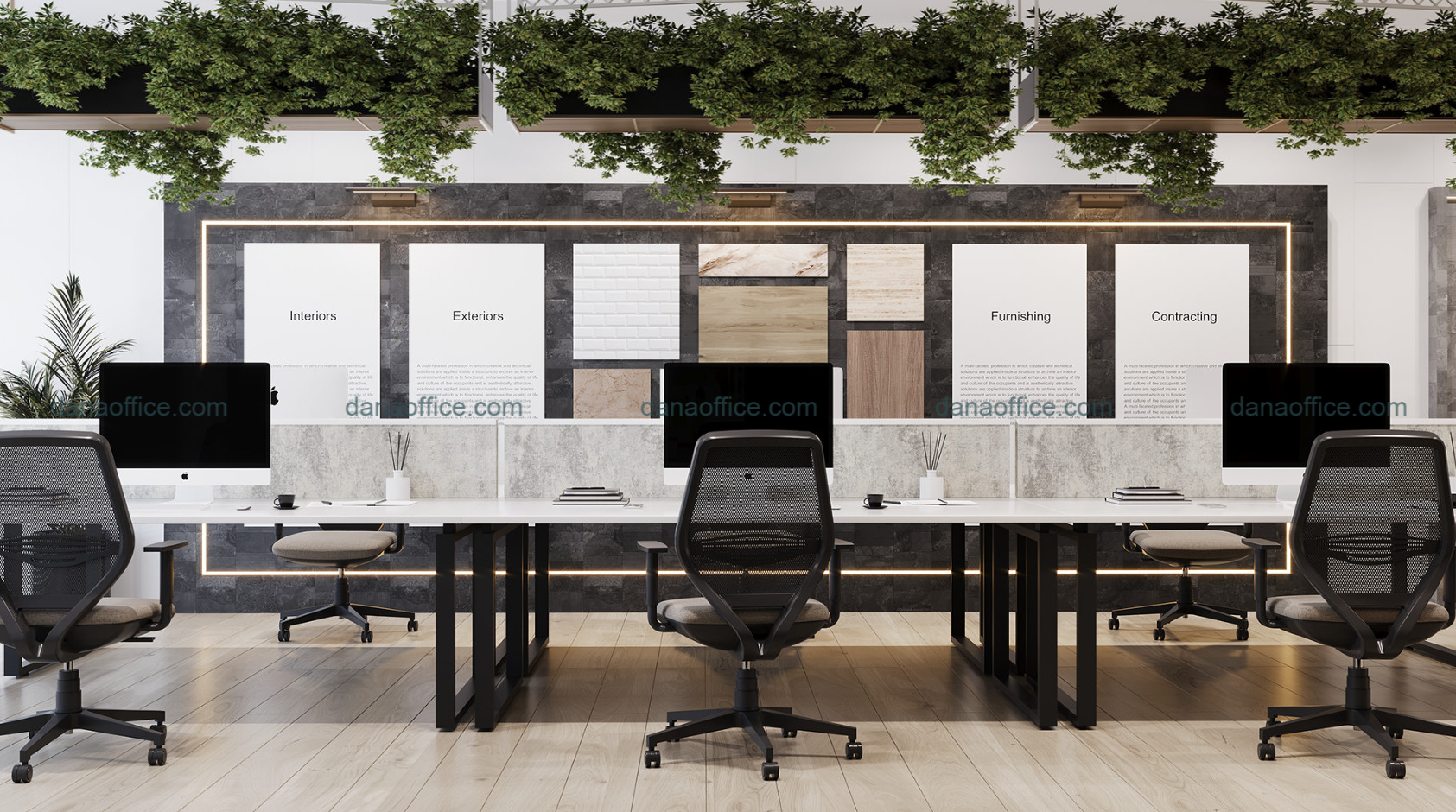 Thiết kế văn phòng làm việc cao cấp