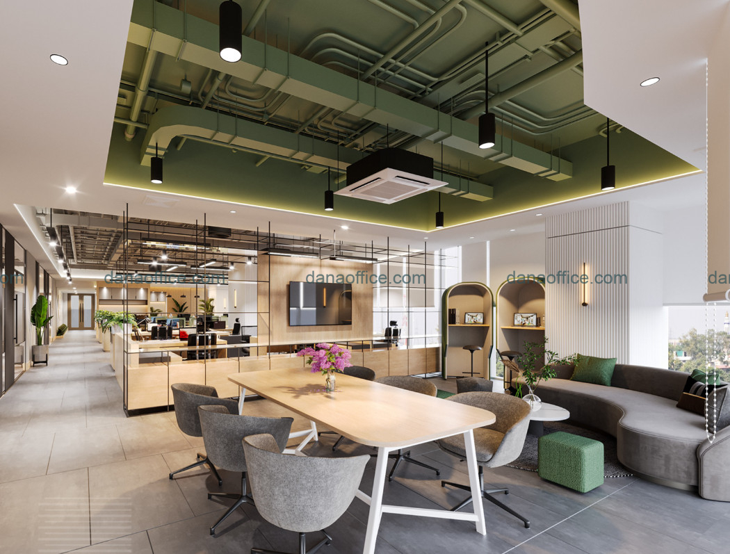 Thiết kế không gian ấn tượng, thu hút