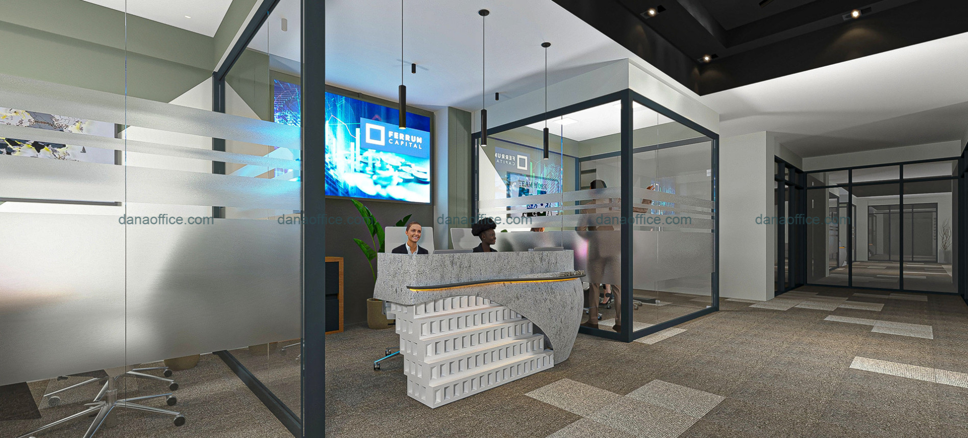 Sử dụng nội thất sang trọng