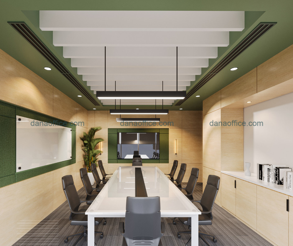 Bố trí phòng họp cực sang trọng và cao cấp