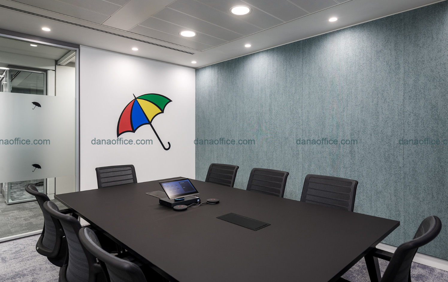 Gam màu thiết kế phòng họp trung tính