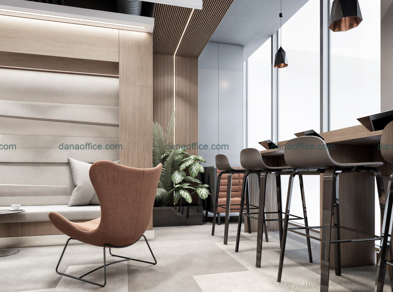 Thiết kế văn phòng cho thuê nhiều tính năng