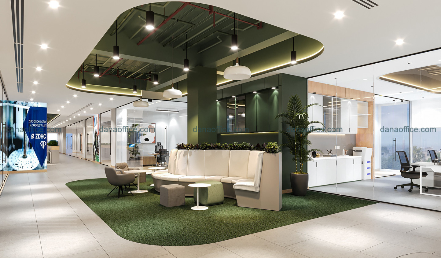 Thiết kế văn phòng đạt chuẩn hạng A