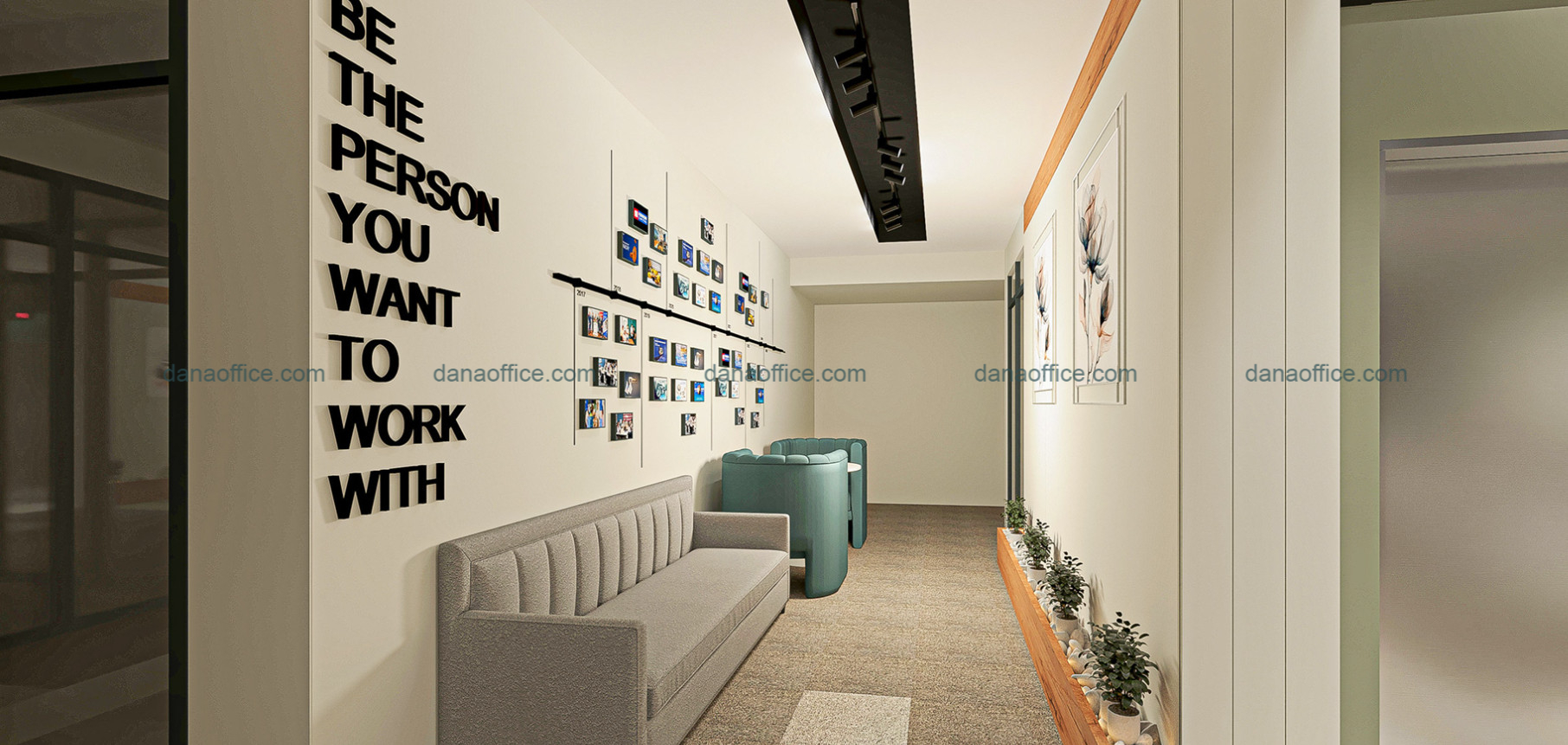 Gam màu tinh tế, nhã nhặn