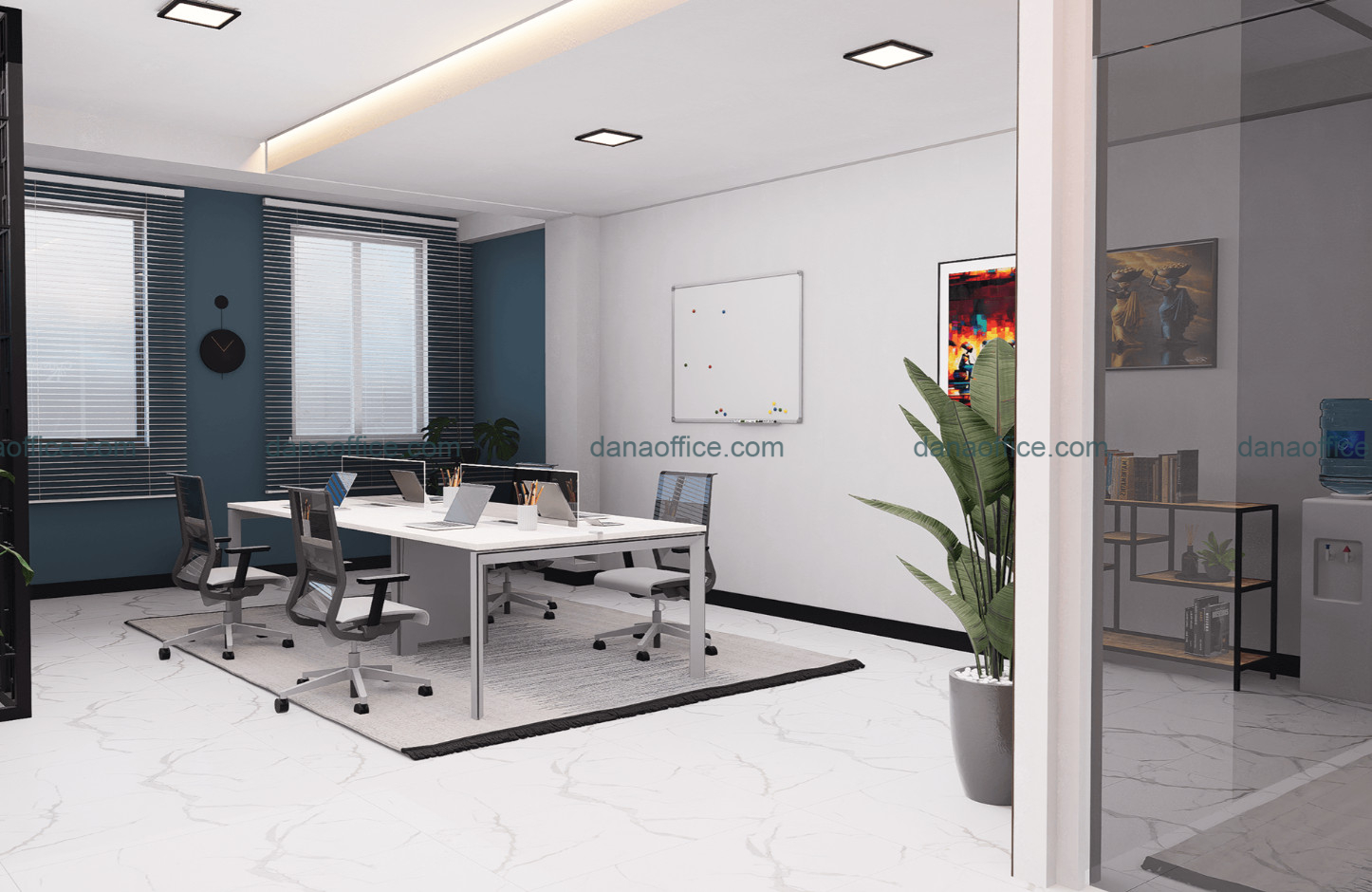 Bố trí cây xanh thu hút