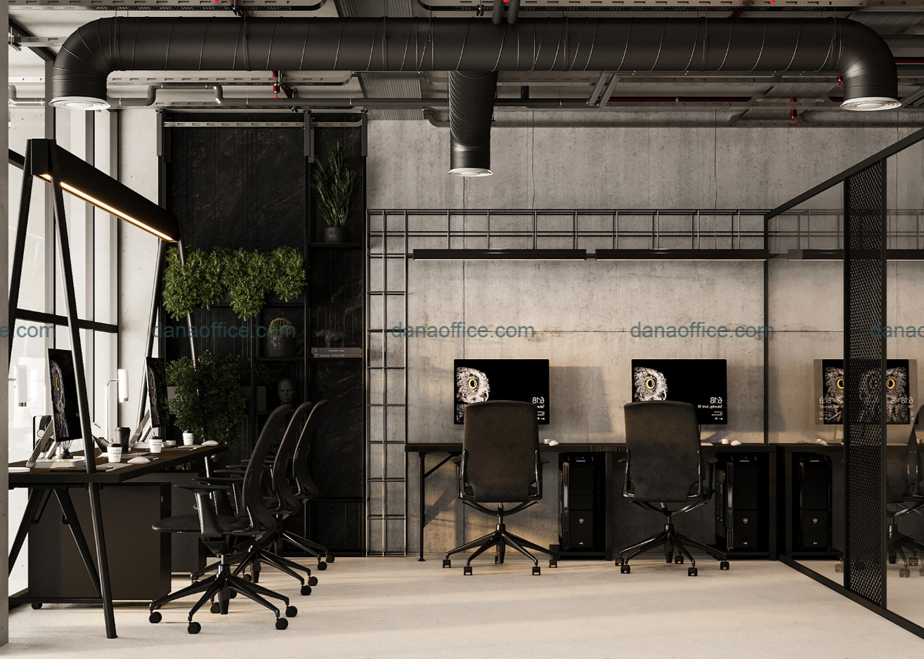 Thiết kế văn phòng làm việc nhỏ nhưng thu hút