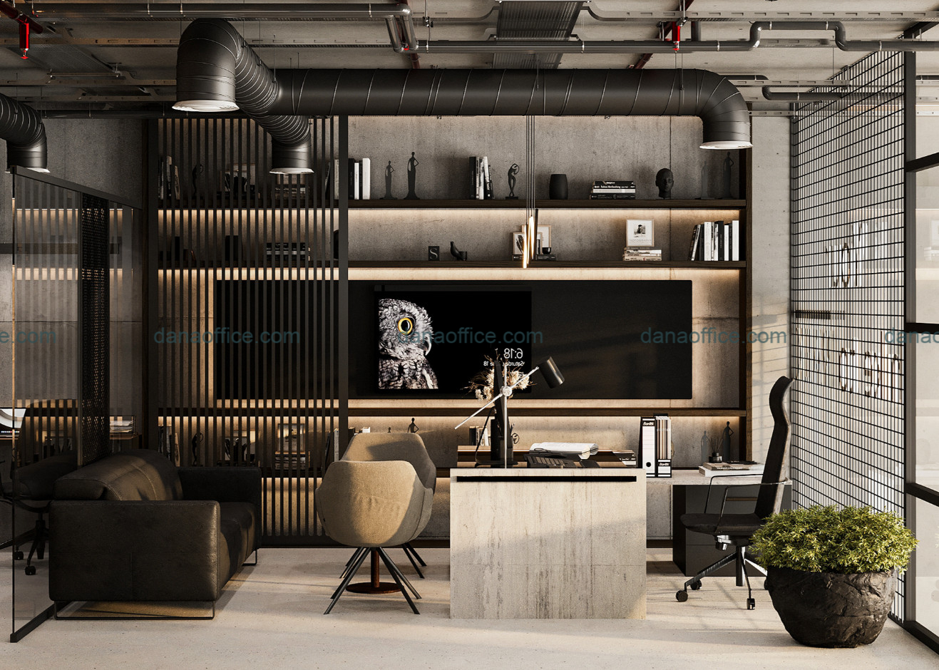 Phòng làm việc Giám đốc sang trọng