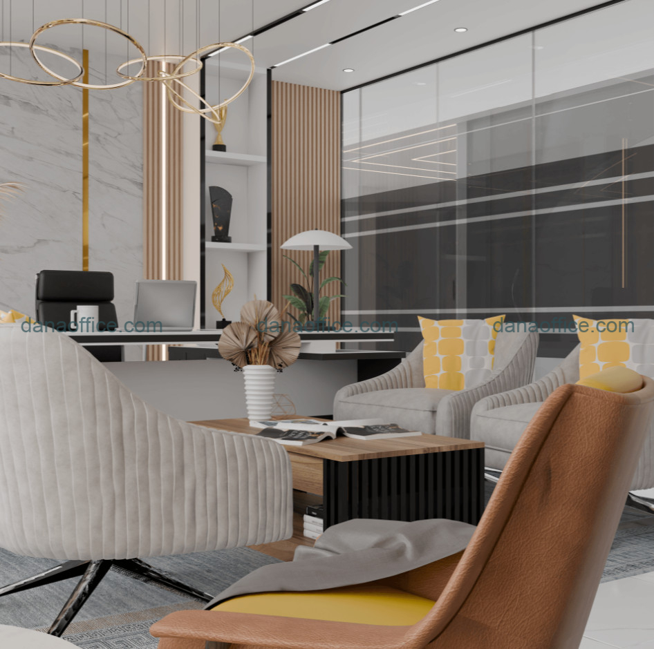 Mẫu thiết kế văn phòng làm việc cho giám đốc