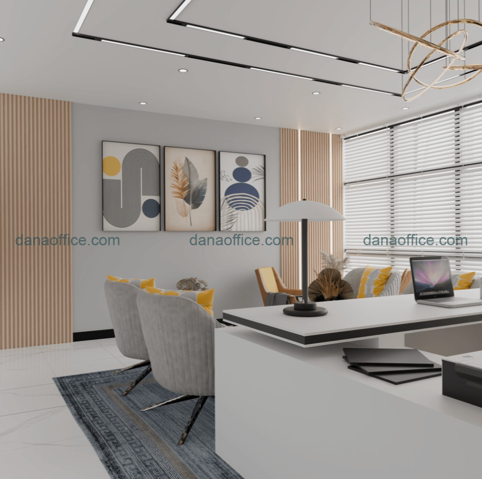 Mẫu thiết kế văn phòng giám đốc cực sang trọng