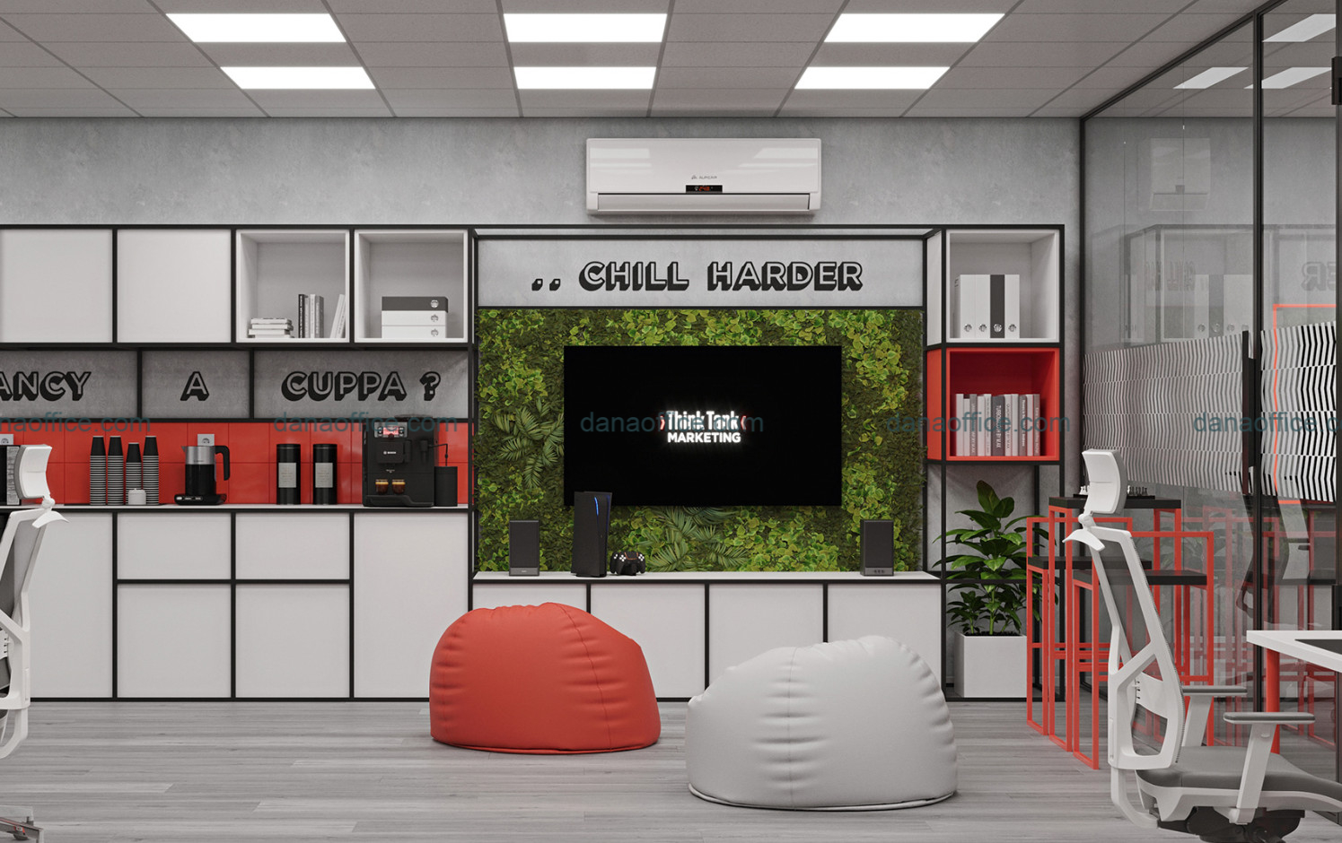 Thiết kế văn phòng làm việc chuyên nghiệp