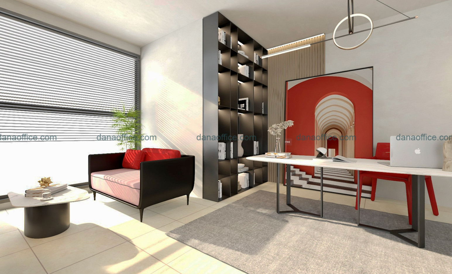 Mẫu thiết kế nhà ở kết hợp văn phòng