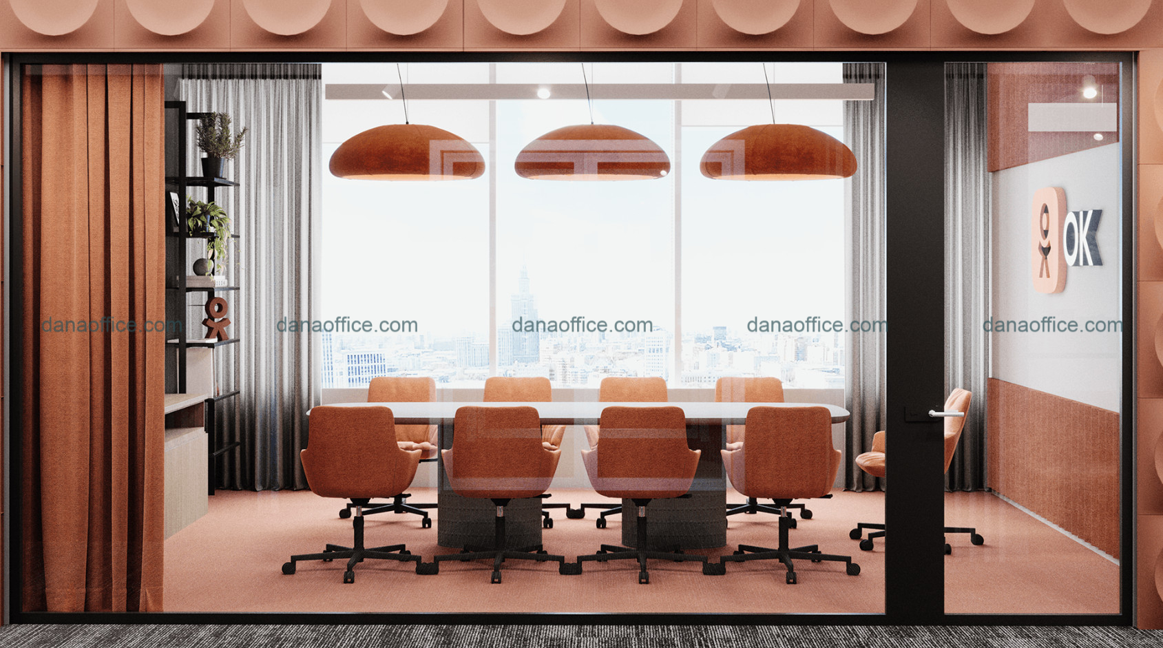 Mẫu thiết kế văn phòng ấn tượng