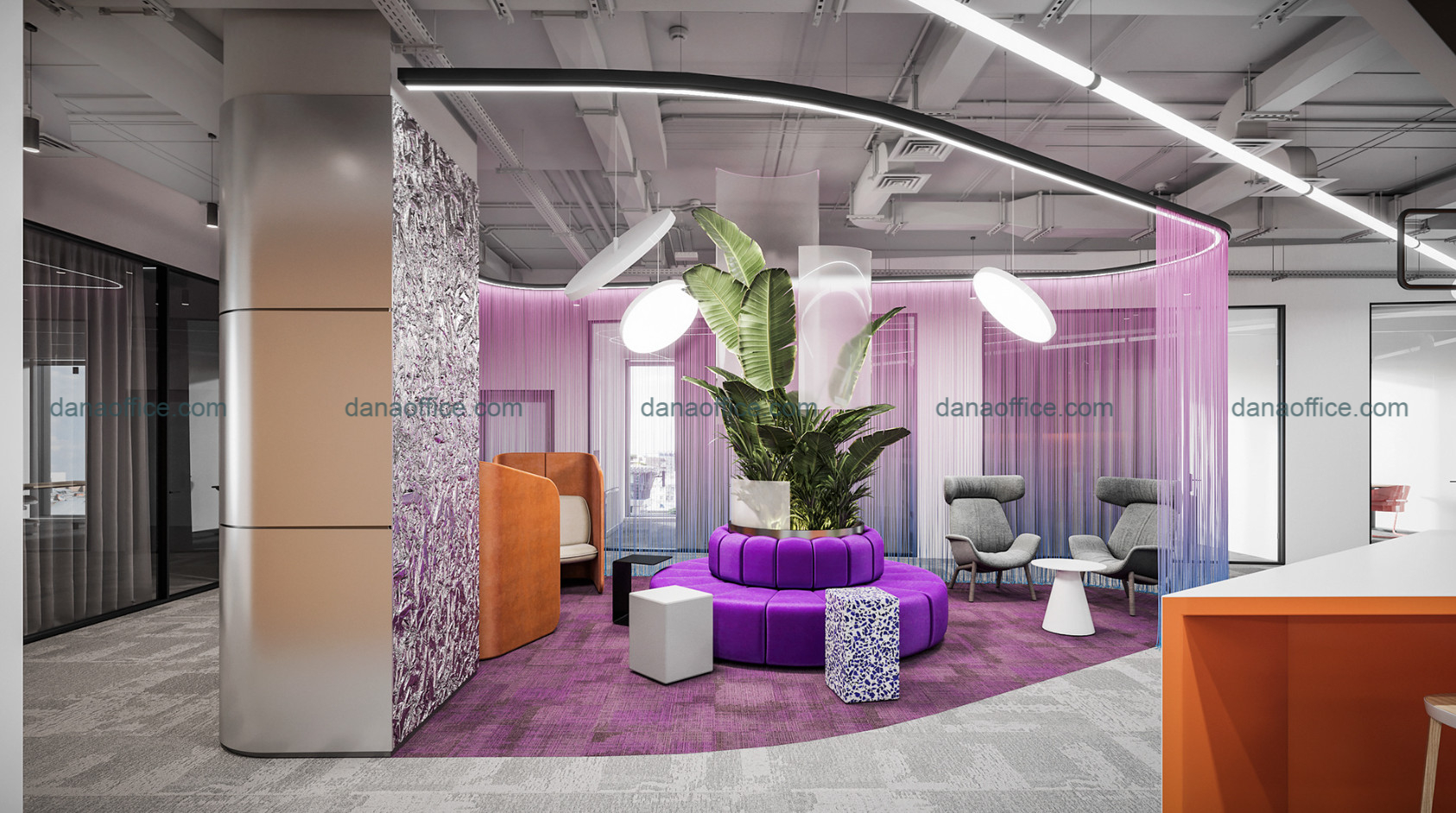 Thiết kế văn phòng cực ấn tượng và hiện đại