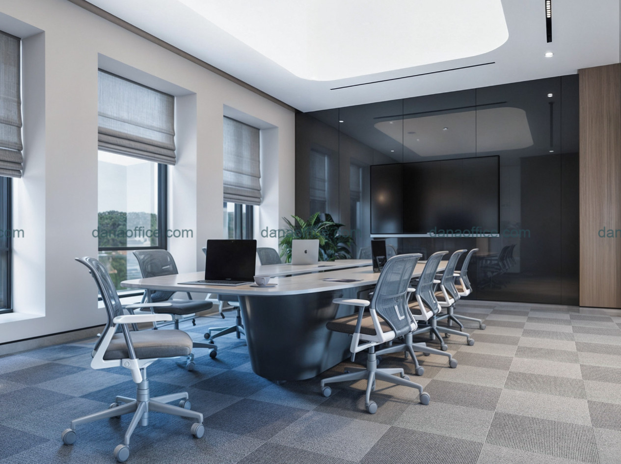 Phòng họp đơn giản nhưng tinh tế