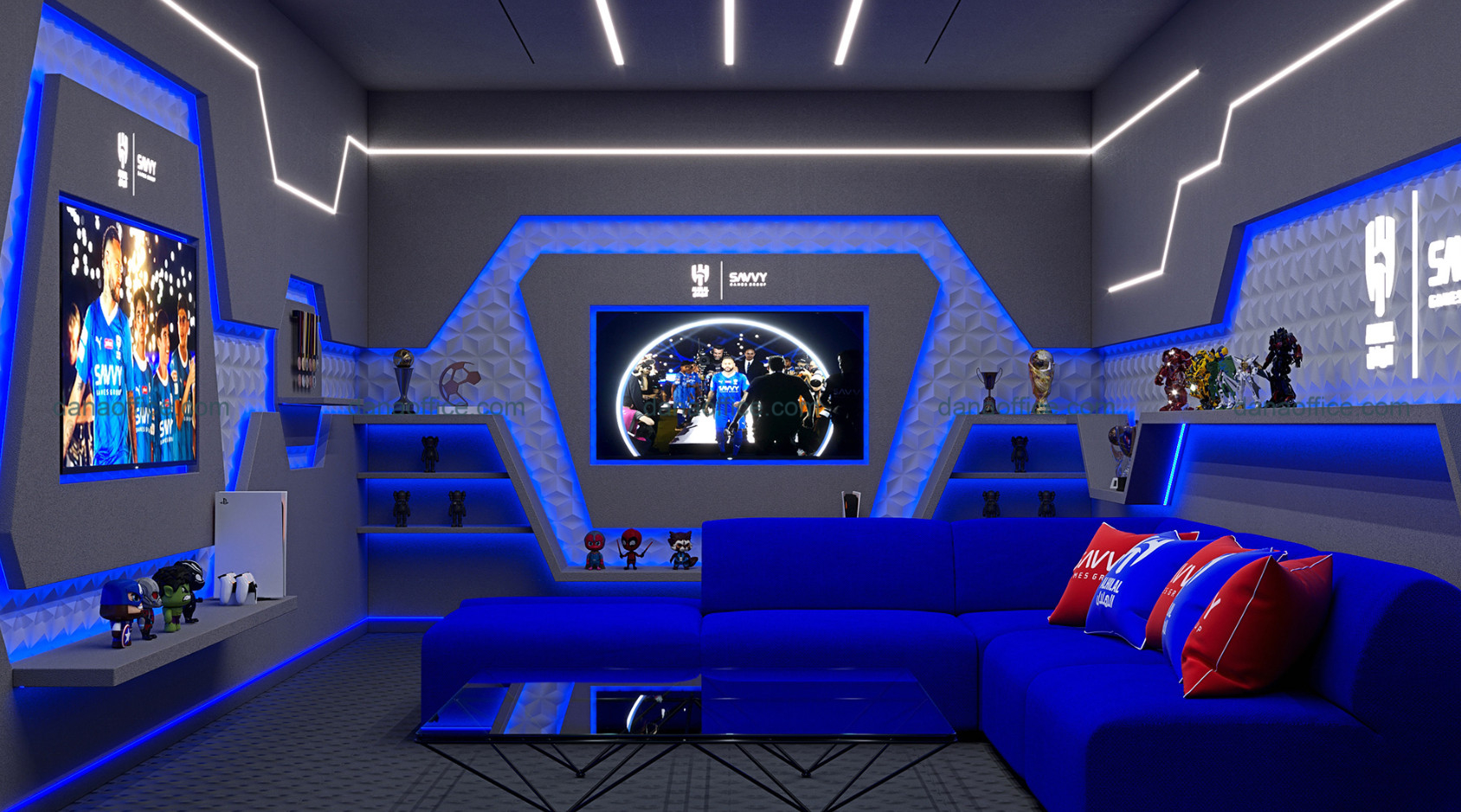 Thiết kế phòng game tại Đà Nẵng