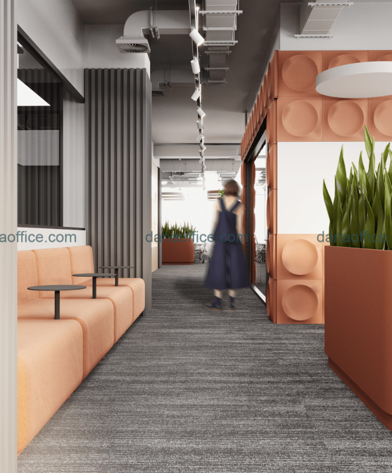 Tiền sảnh lối đi thiết kế tiện nghi