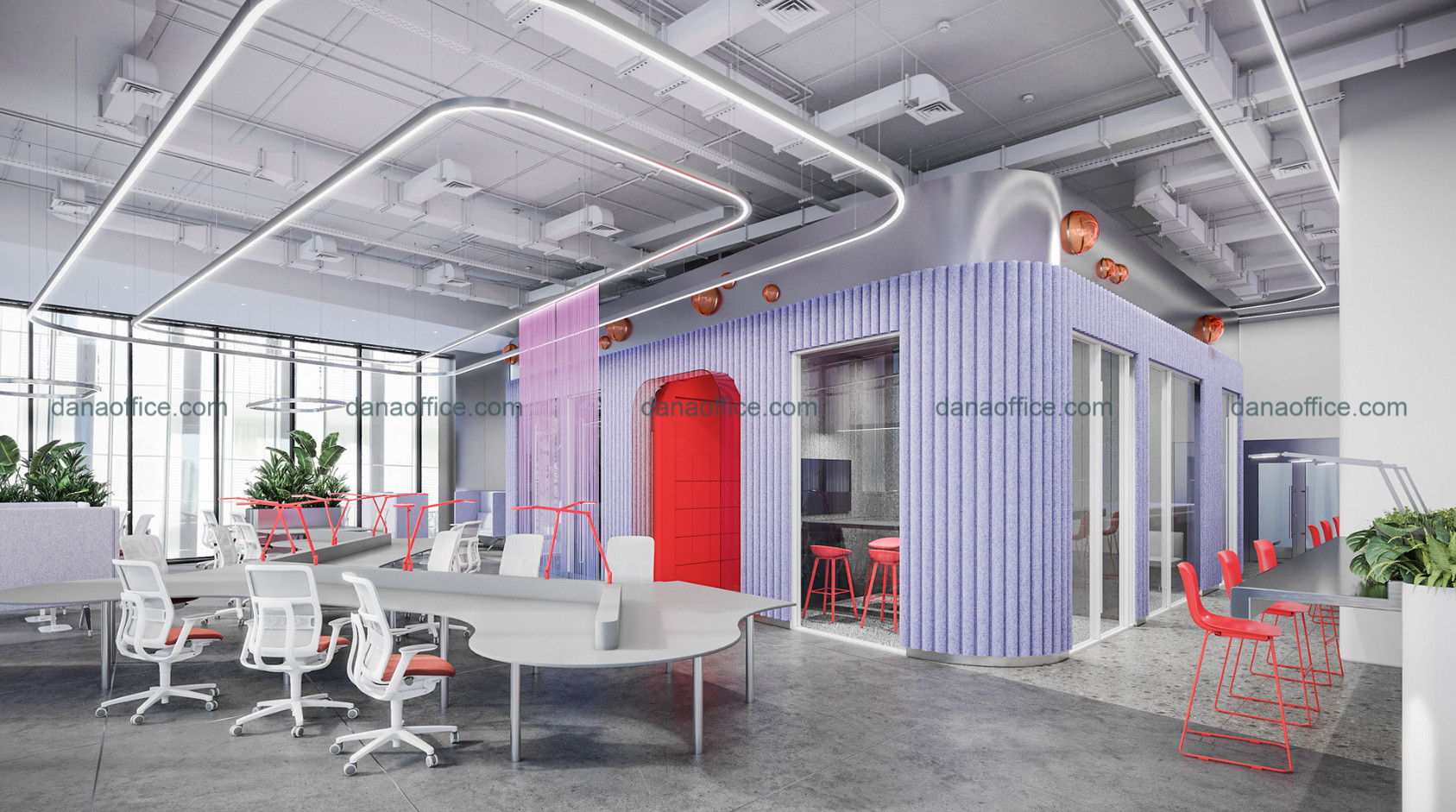 Không gian làm việc hiện đại