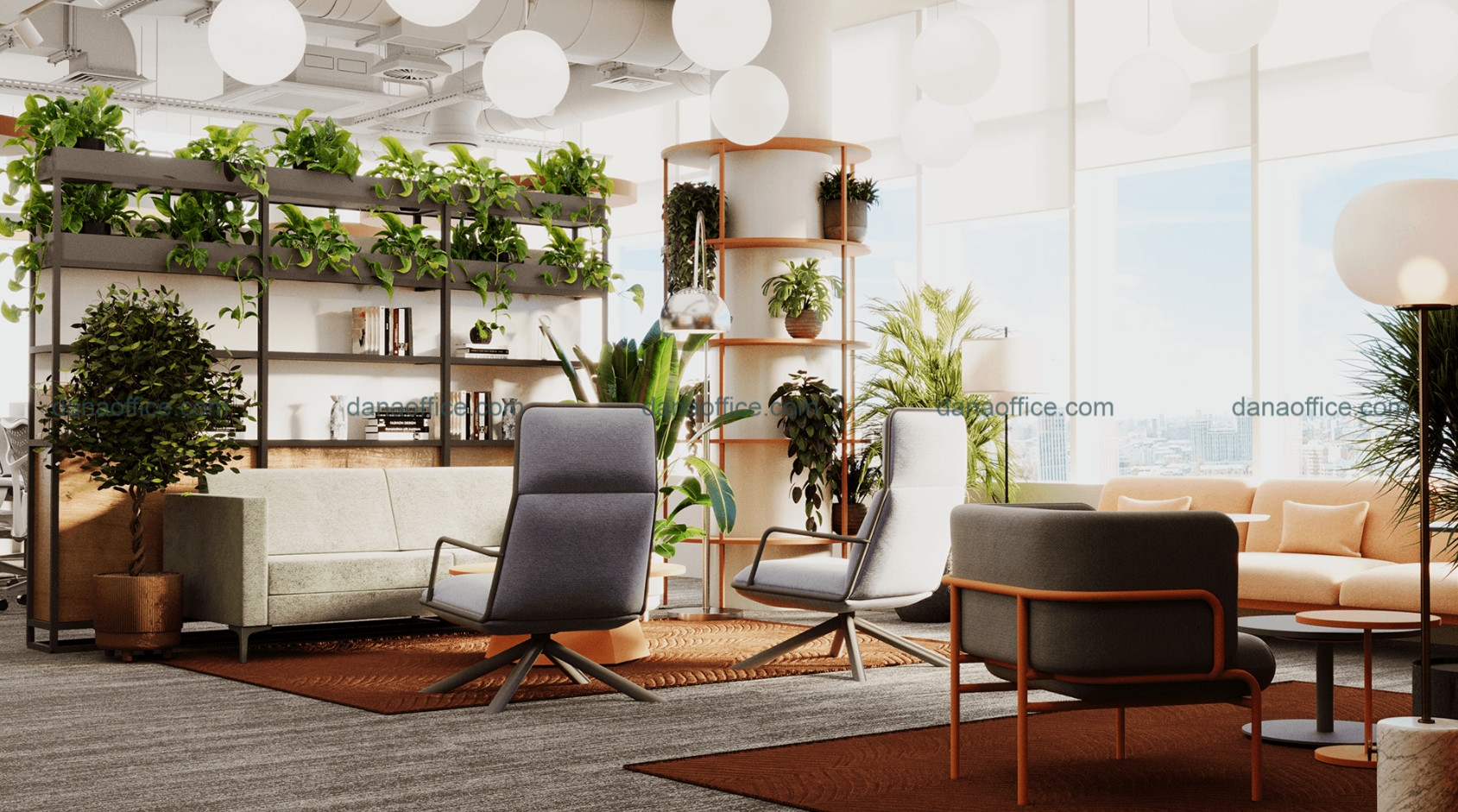 Bố trí cây xanh khoa học và độc đáo